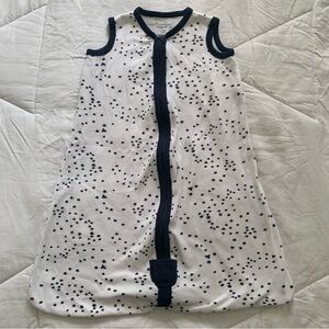 Burt's Bees Baby Starry White and Navy Organic Cotton Sleep Sack
